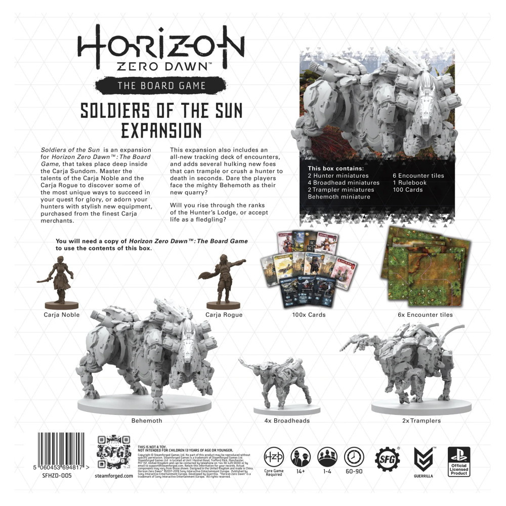 Horizon Zero Dawn: The Soldiers of the Sun Expansion