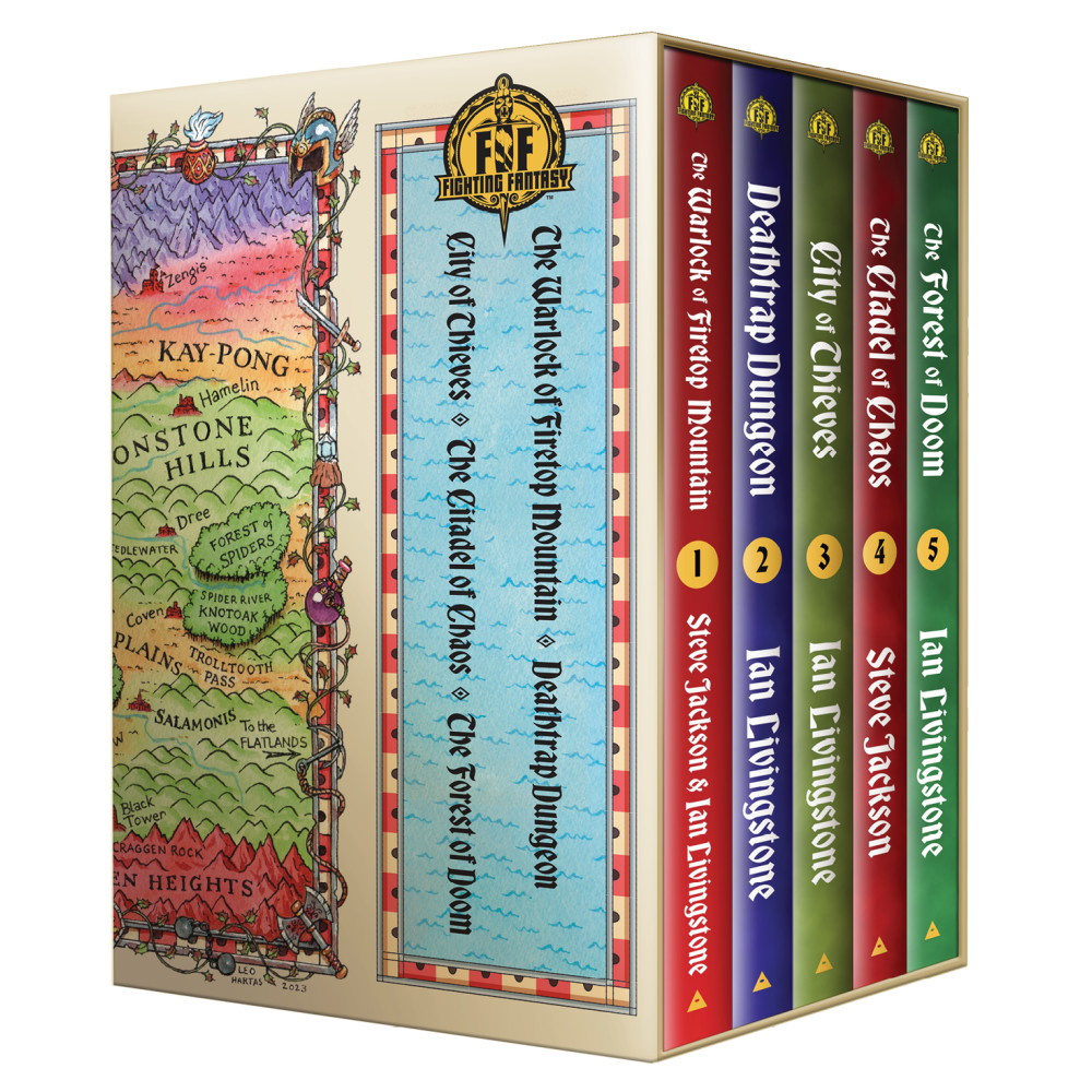 Fighting Fantasy Slipcase Vol. 1-5