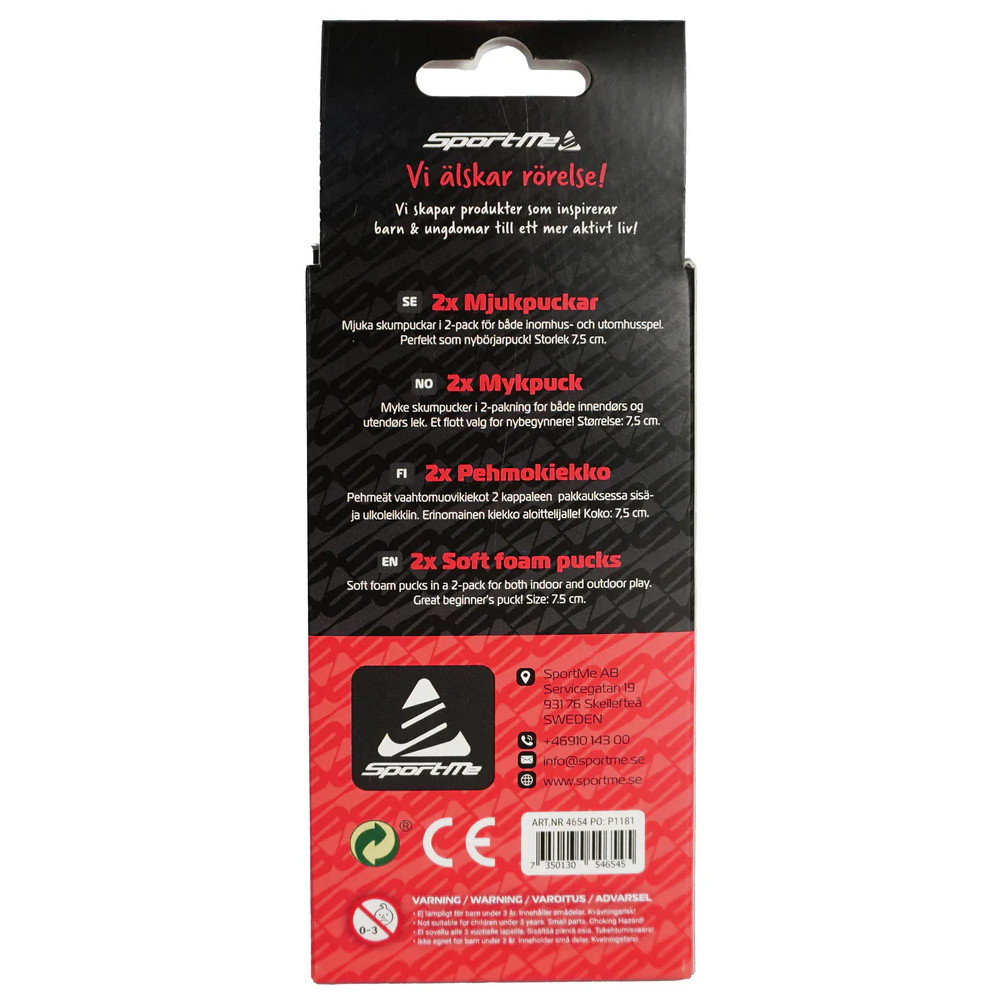 SportMe Soft Puck 2-delt