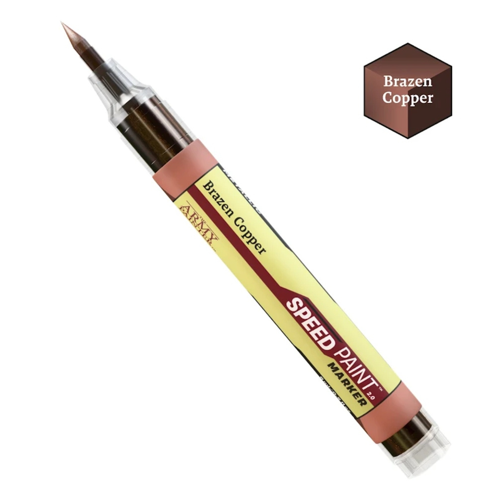Army Painter: Speedpaint Metallic Marker - Brazen Copper