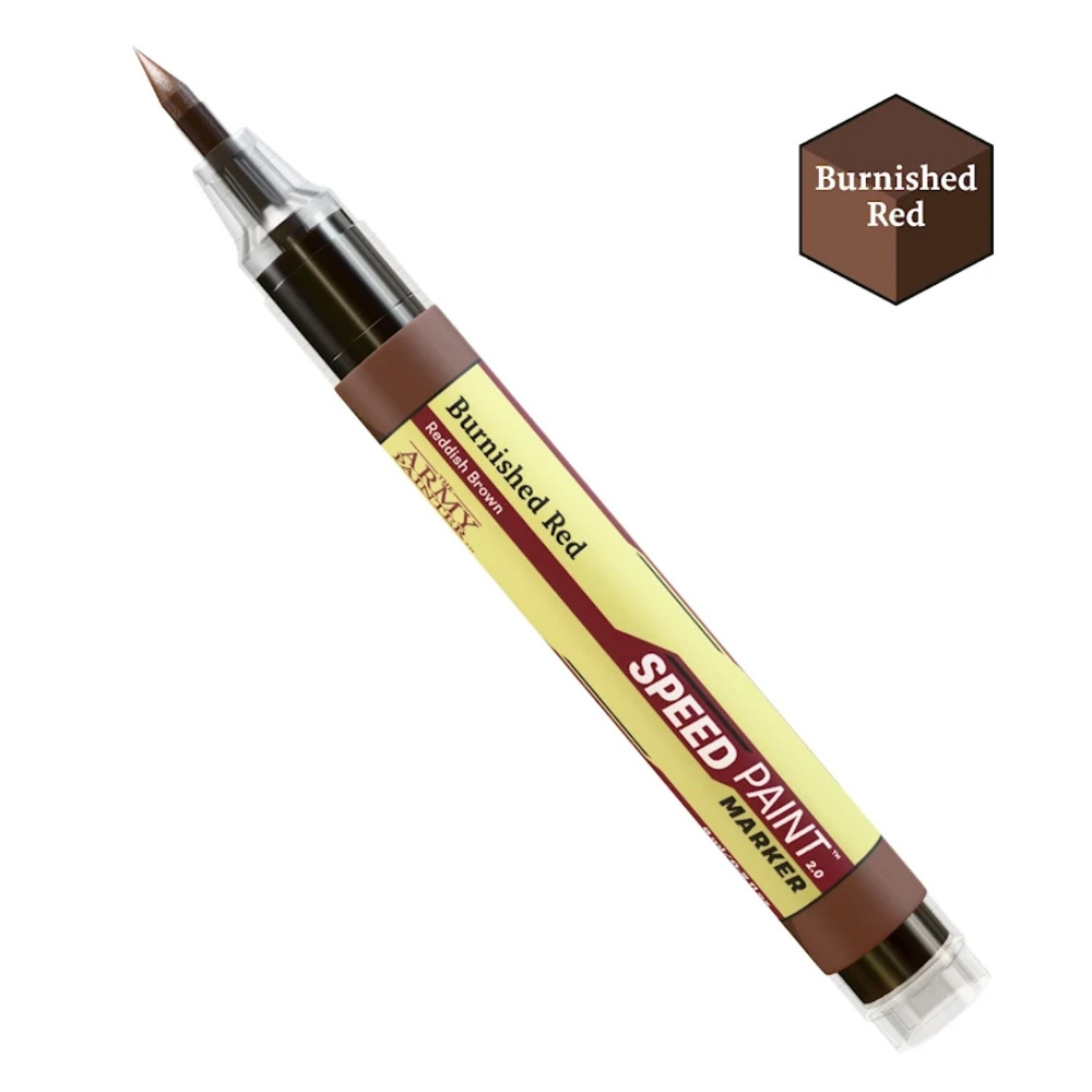 Army Painter: Speedpaint Marker - Burnished Red
