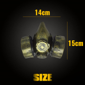 Steampunk Double Gaz Mask Steampunk Double Gaz Mask