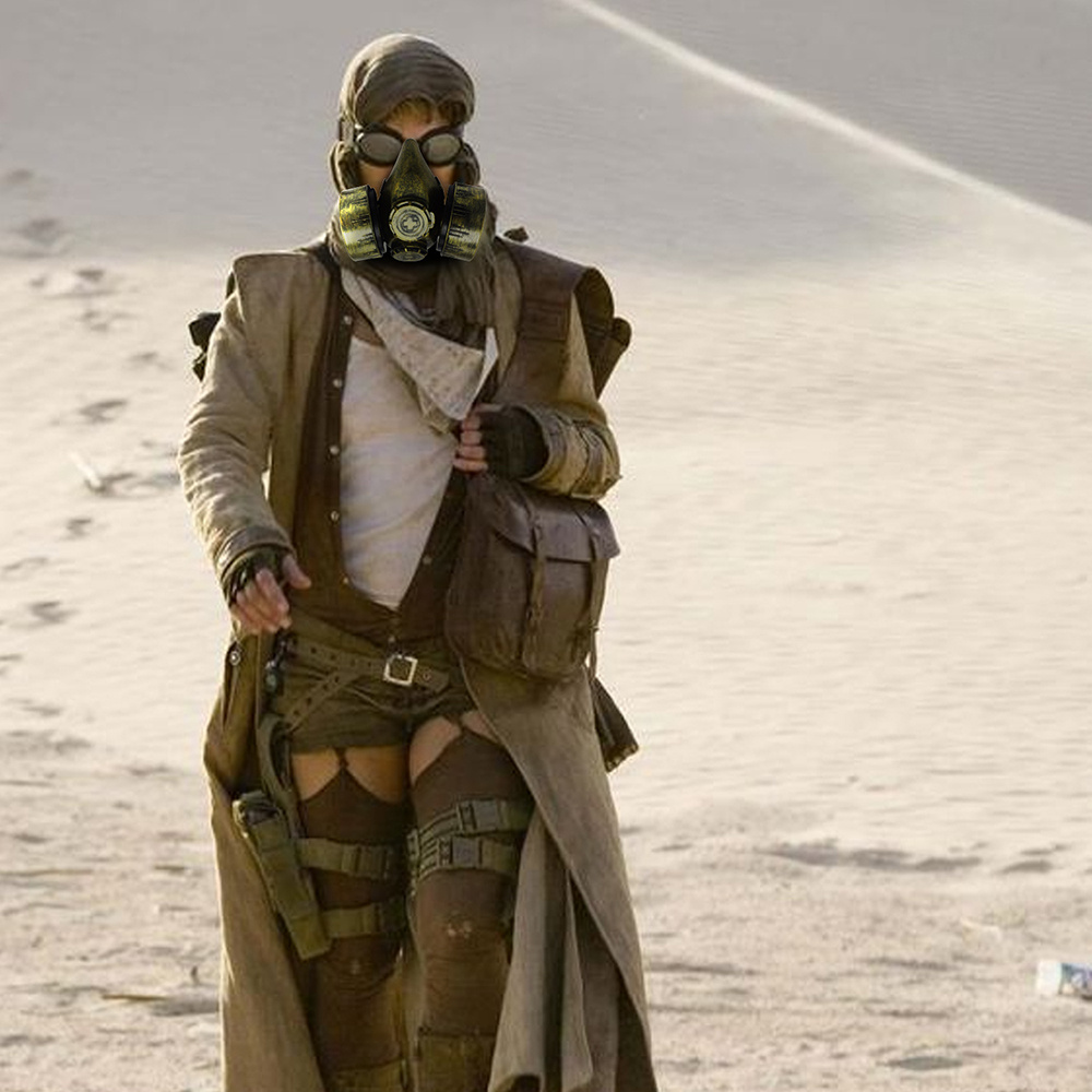 Steampunk Double Gaz Mask