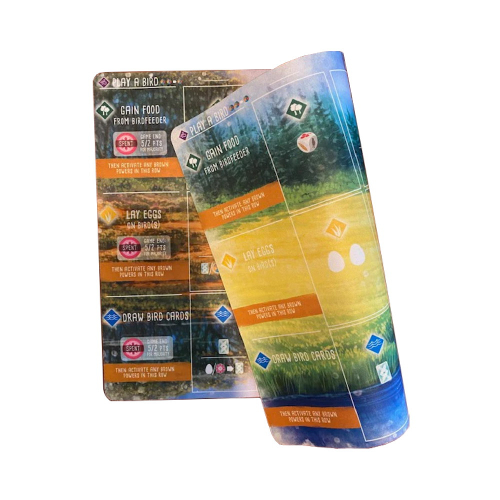 Wingspan: Double-Sided Natural Rubber Playmat