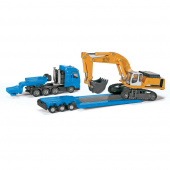 Siku 1:87 - 1847 Transport med trailer Siku 1:87 - 1847 Transport med trailer