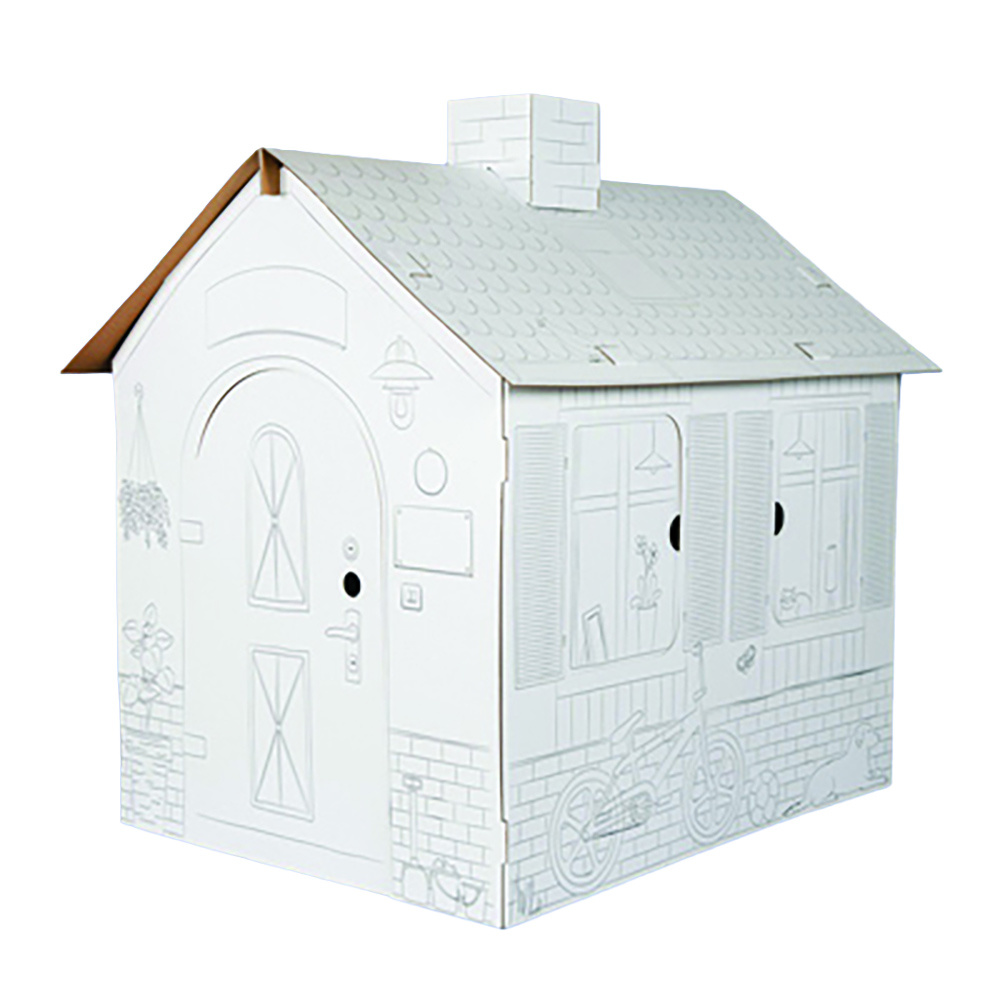 Cardboard building - House
