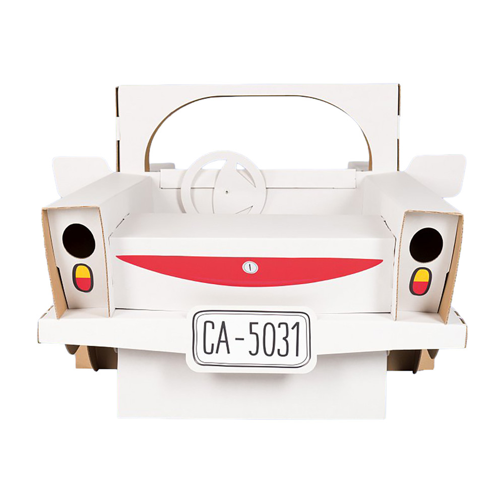 Cardboard building - Convertible