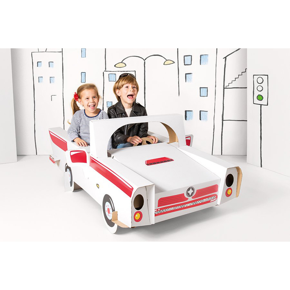 Cardboard building - Convertible