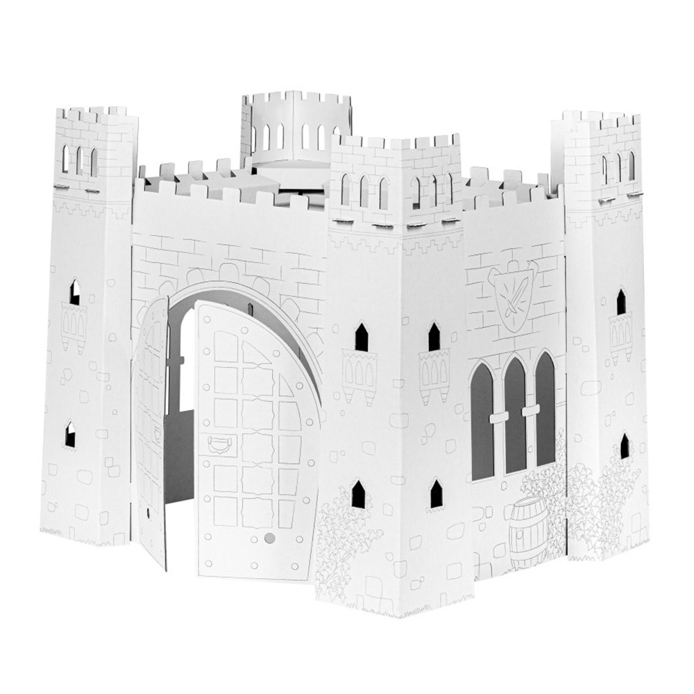Cardboard building - Castle