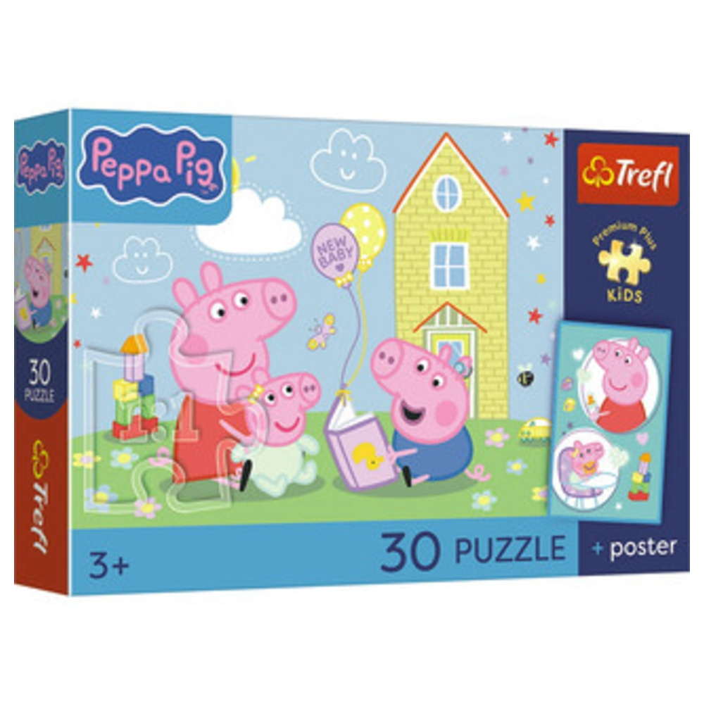 Trefl Puslespil: Peppa Has a Plan 30 Brikker