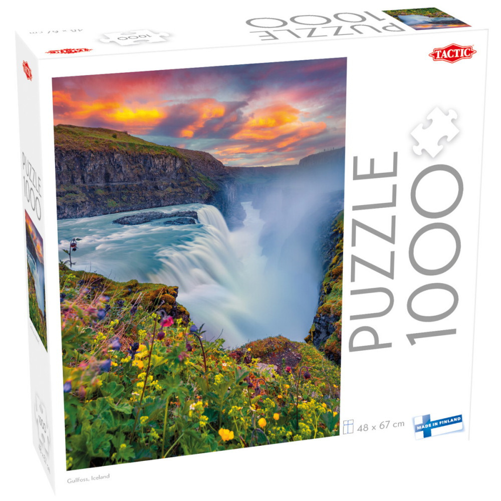 Tactic: Gullfoss Iceland 1000 Brikker