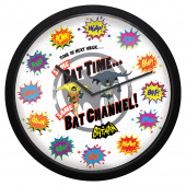 DC Batman BAT TIME Wall Clock DC Batman BAT TIME Wall Clock