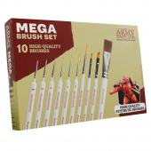 Army Painter: Wargamer Mega Brush Set Army Painter: Wargamer Mega Brush Set