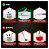 Army Painter: Wargamer Mega Brush Set Army Painter: Wargamer Mega Brush Set