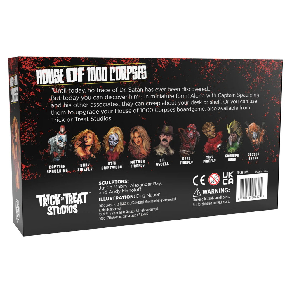 House of 1000 Corpses - 9 Miniature Characters (Exp.)