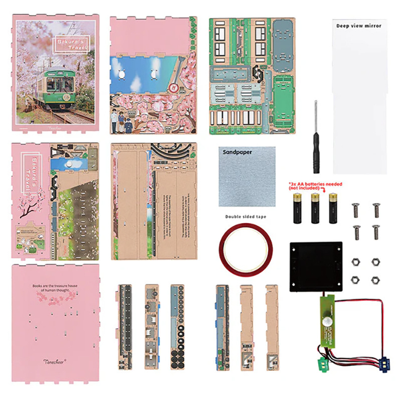 Tonecheer Book Nook - Sakura's Travel