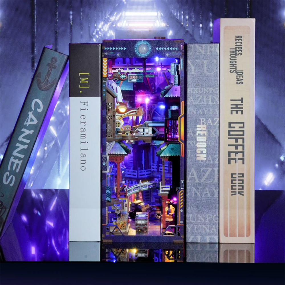 Tonecheer Book Nook - Cyber City