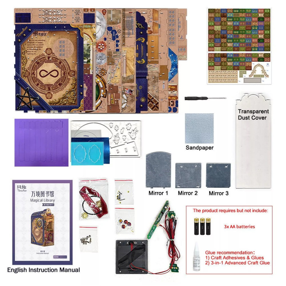 Toonecheer Book Nook - Magical Library