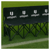 Unisport Sammenklappelig Bænk – Sort/Hvid Unisport Sammenklappelig Bænk – Sort/Hvid