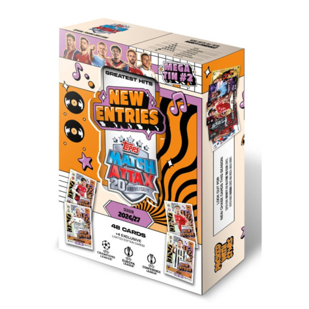 Topps Champions League Cards Mega Tin 2