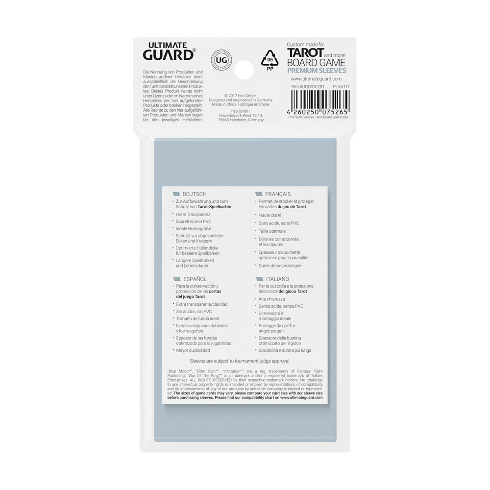 Ultimate Guard Sleeves 73 x 122 cm