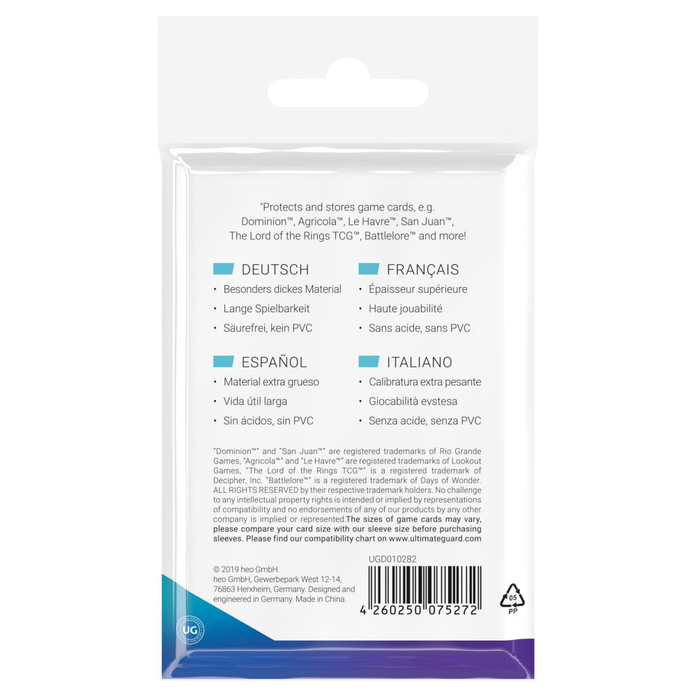 Ultimate Guard Sleeves 62 x 94 mm