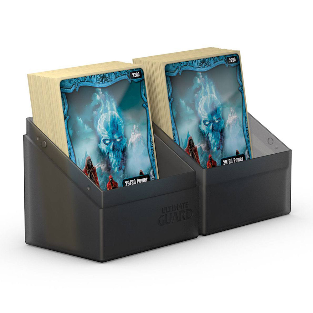 Ultimate Guard Boulder Deck Case 80+ Standard Size Onyx