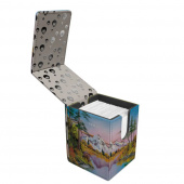 Ultra Pro: Deck Bock Alcove Flip - Bob Ross Mighty Mountain Lake Ultra Pro: Deck Bock Alcove Flip - Bob Ross Mighty Mountain Lake