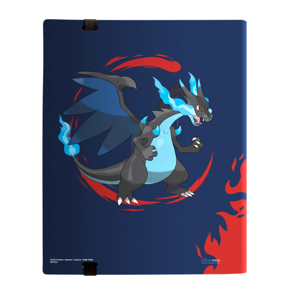 Pokémon TCG: 9-Pocket Pro Binder - Mega Charizard X & Mega Charizard Y