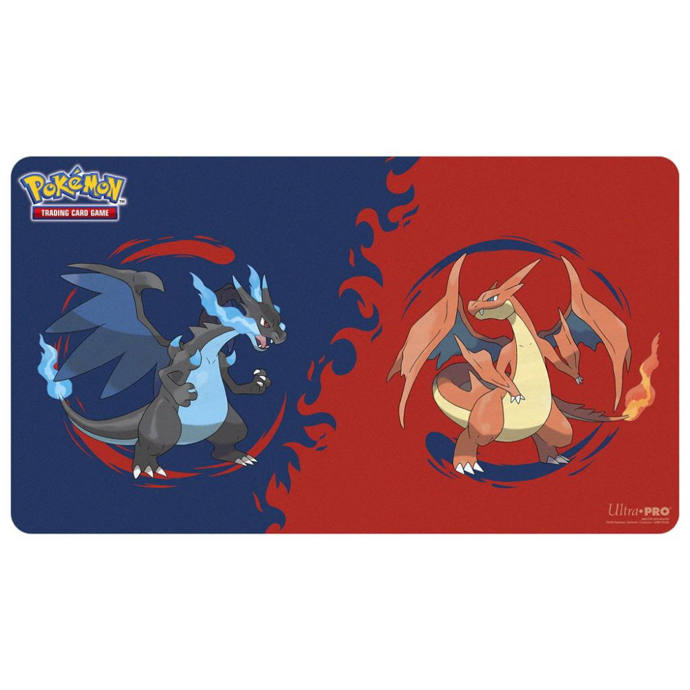 Pokémon TCG: Playmat - Mega Charizard X & Mega Charizard Y