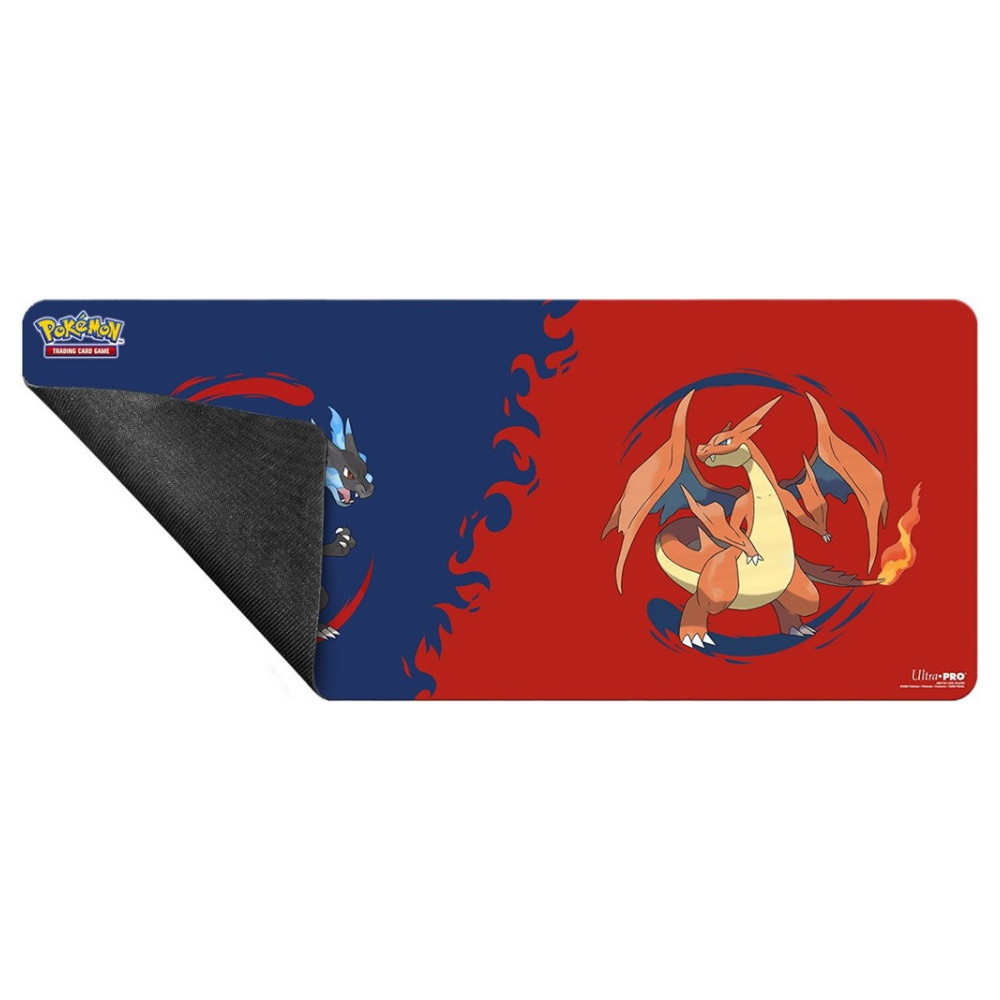Pokémon TCG: 6ft Playmat - Mega Charizard X & Mega Charizard Y