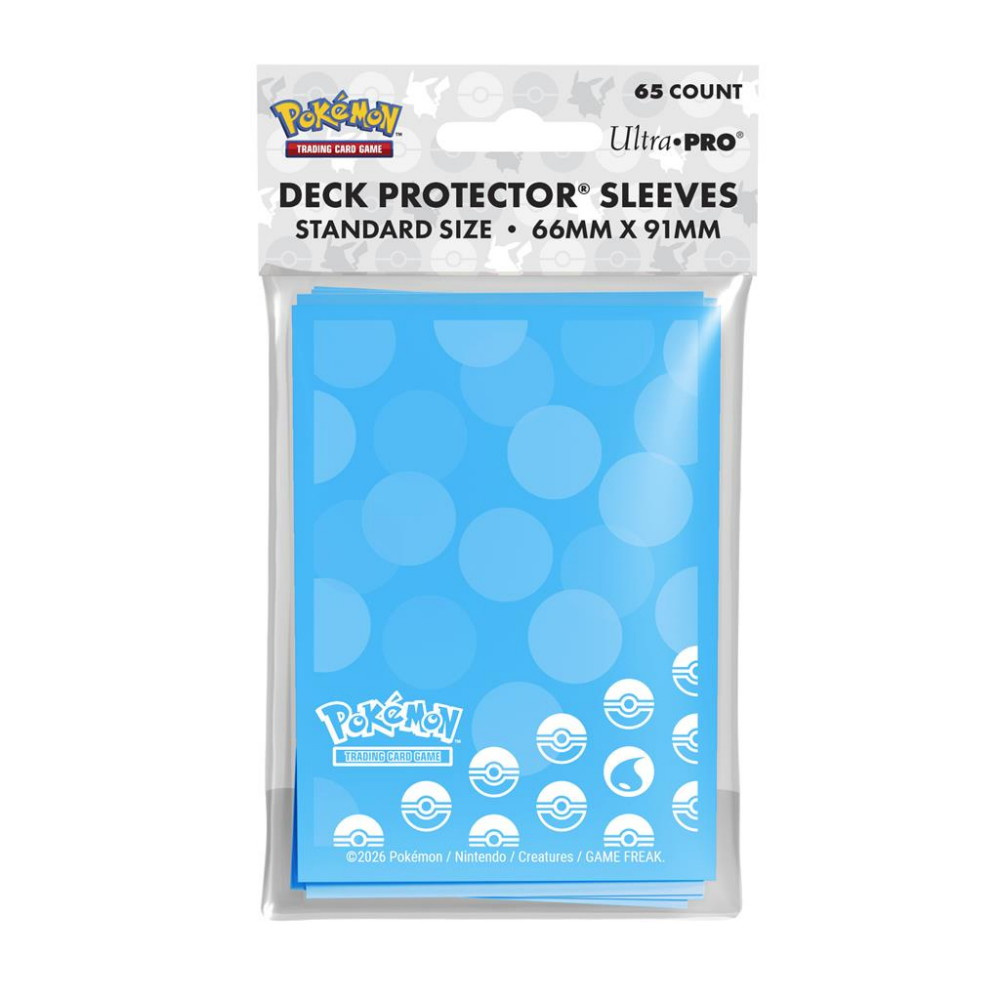 Pokémon TCG: Deck Protector Sleeves - Energy Water
