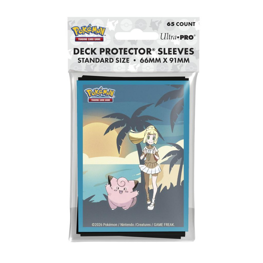 Pokémon TCG: Deck Protector Sleeves - Lillie and Clefairy