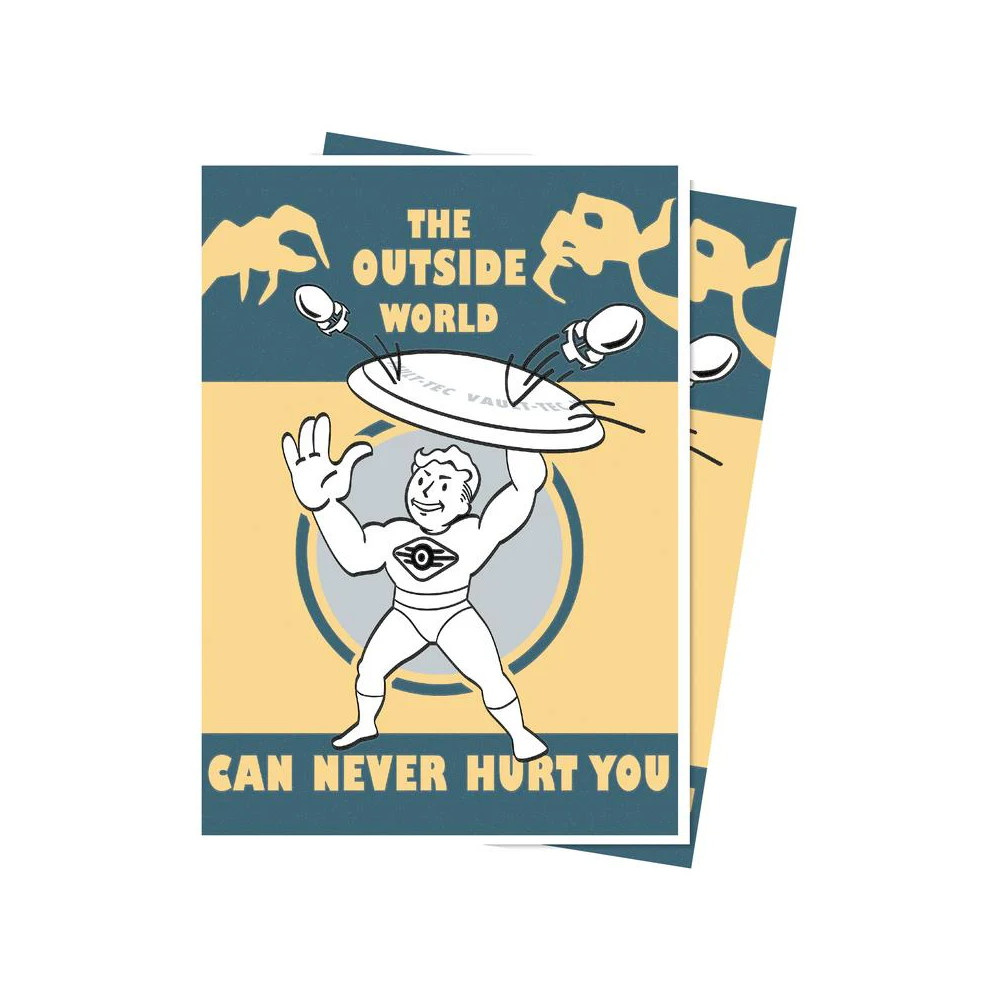 Fallout: Apex Deck Protector Sleeves - Vault Boy: The Outside World