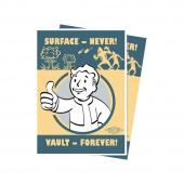 Fallout: Apex Deck Protector Sleeves - Vault Boy: Surface - Never! Vault - Forever! Fallout: Apex Deck Protector Sleeves - Vault Boy: Surface - Never! Vault - Forever!