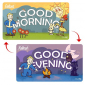 Fallout: Double-Sided Playmat - Vault Boy: Good Morning/Good Evening Fallout: Double-Sided Playmat - Vault Boy: Good Morning/Good Evening