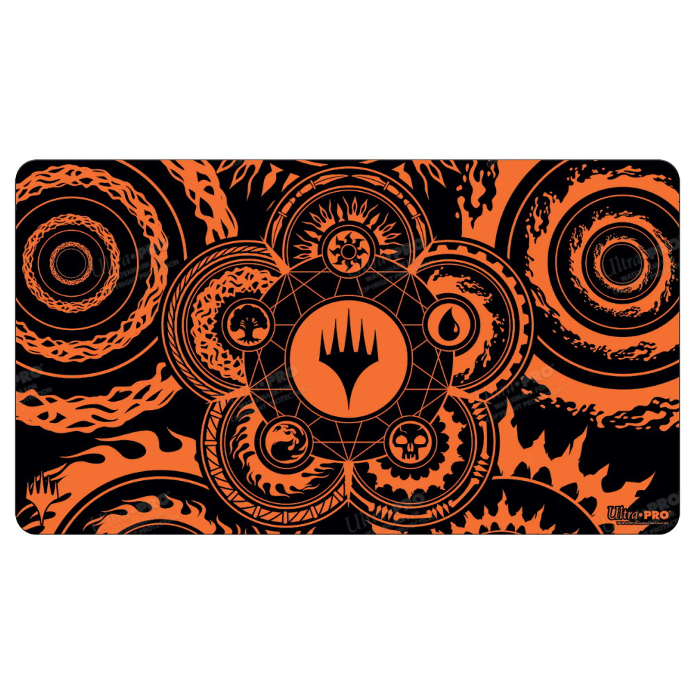 Magic: The Gathering - Playmat - Mana 7 Color Wheel
