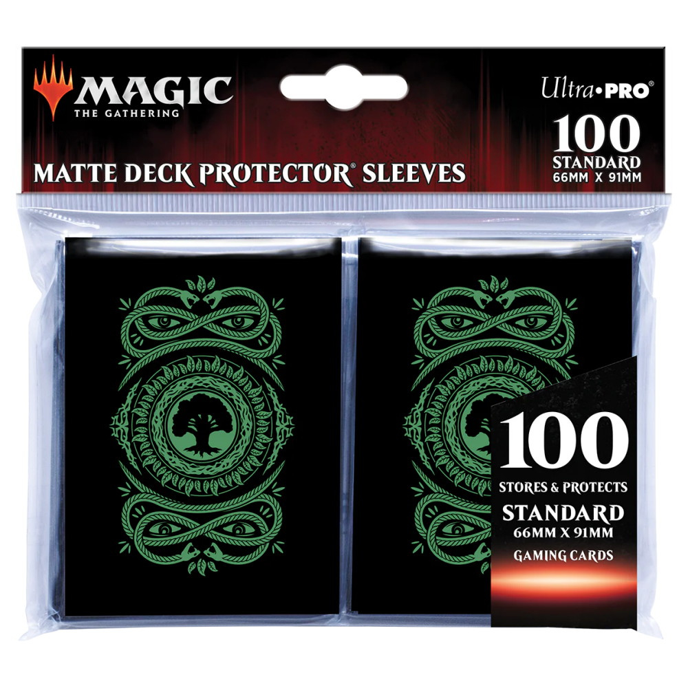 Magic Deck Protector Sleeves 64 x 89 mm - Mana 7 Forest