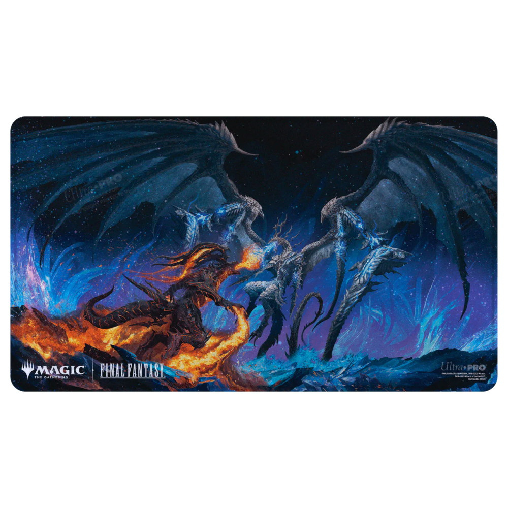 Magic: The Gathering Playmat - Final Fantasy: Bahamut and Ifrit