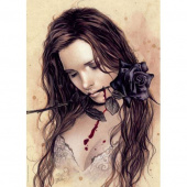Heye: Dark Rose by Victoria Frances 1000 brikker