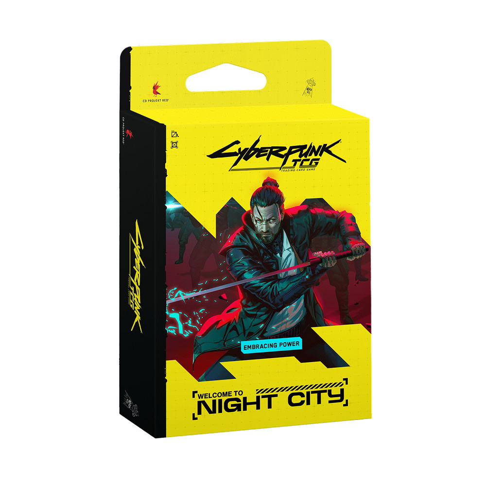 Cyberpunk TCG: Welcome to Night City - Embracing Power Starter Deck