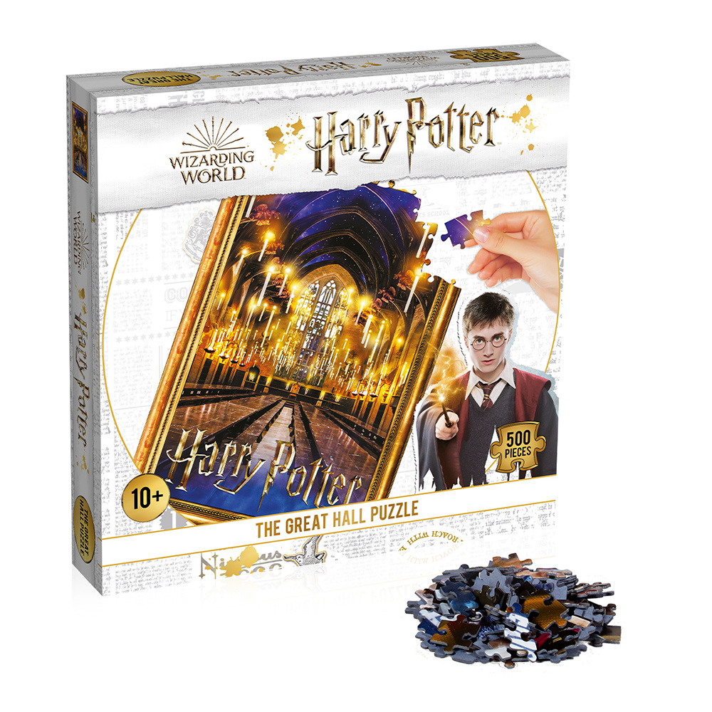 Puslespil - Harry Potter Great Hall 500 brikker