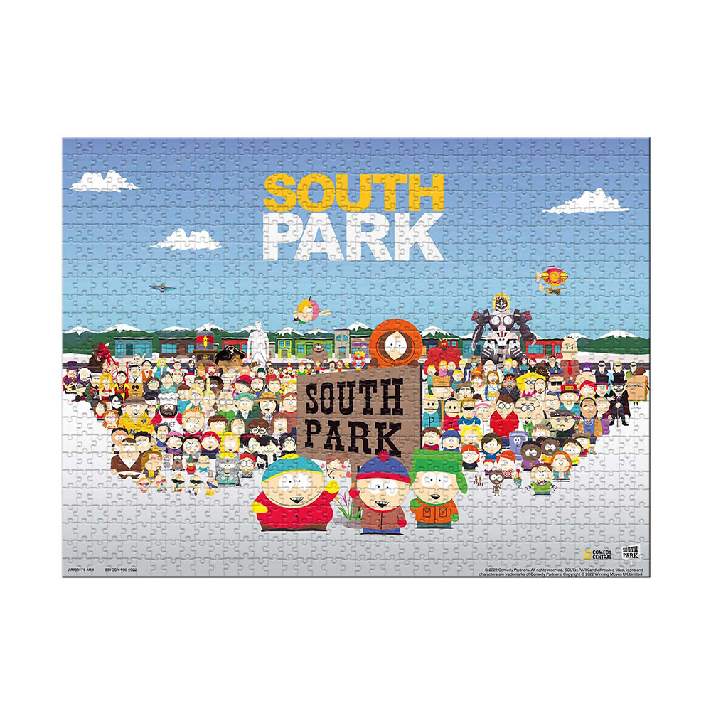 Puslespil - South Park 1000 brikker