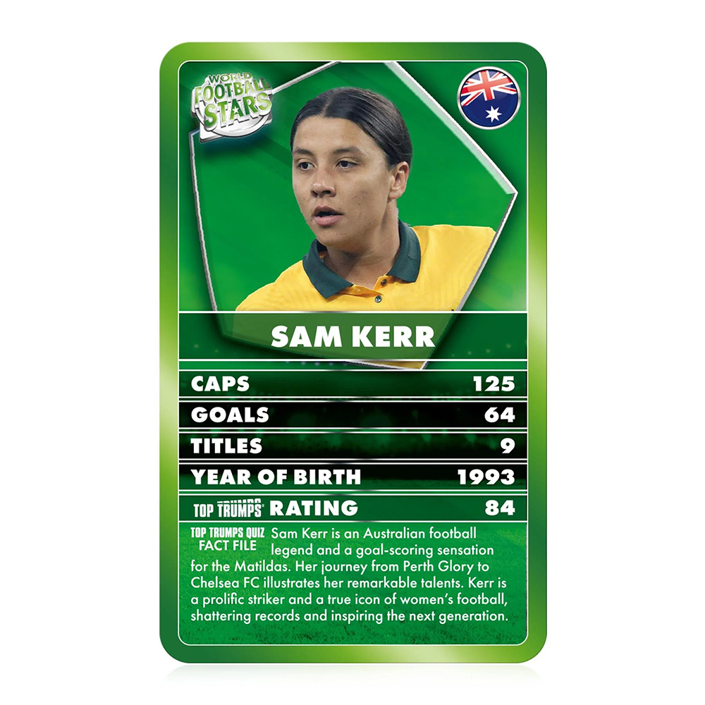 Top Trumps - World Fotball Stars
