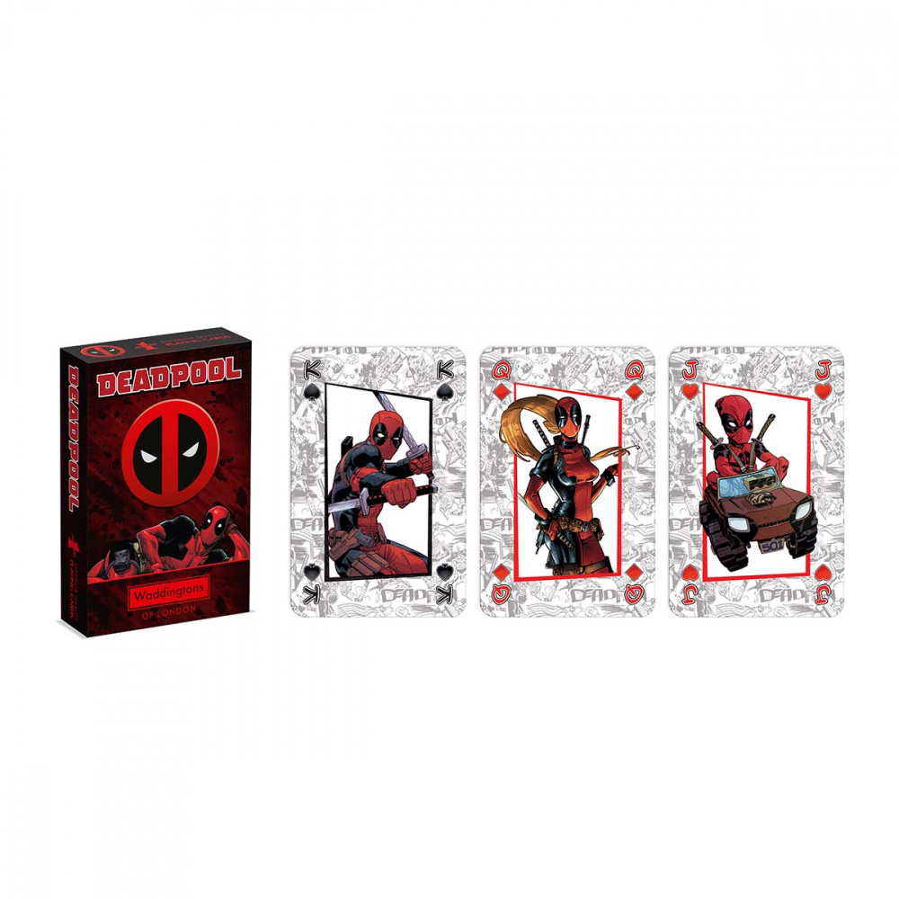 Waddingtons Deadpool spille kort