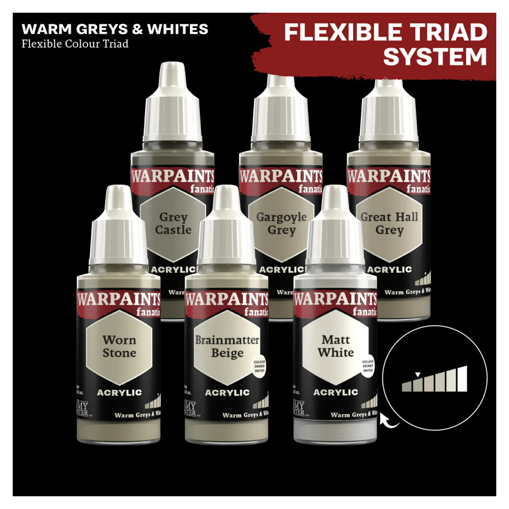 Army Painter: Warpaints Fanatic - Gargoyle Grey