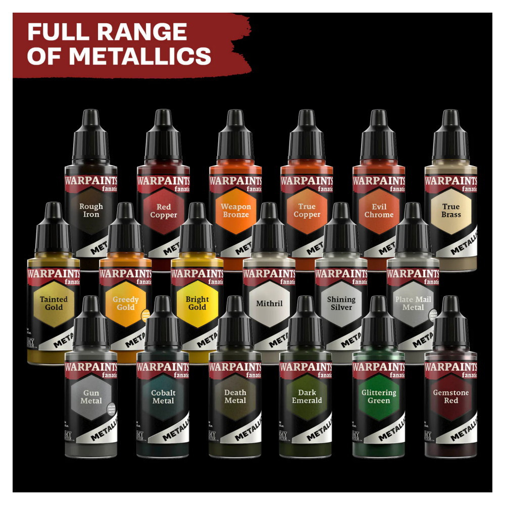 Army Painter: Warpaints Fanatic Metallic - Dark Emerald