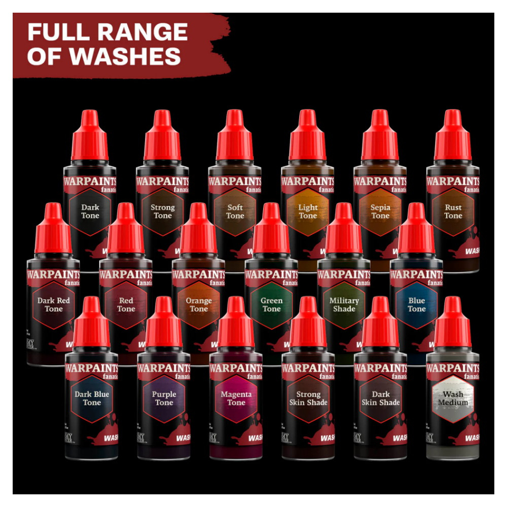 Army Painter: Warpaints Fanatic Wash - Dark Skin Shade