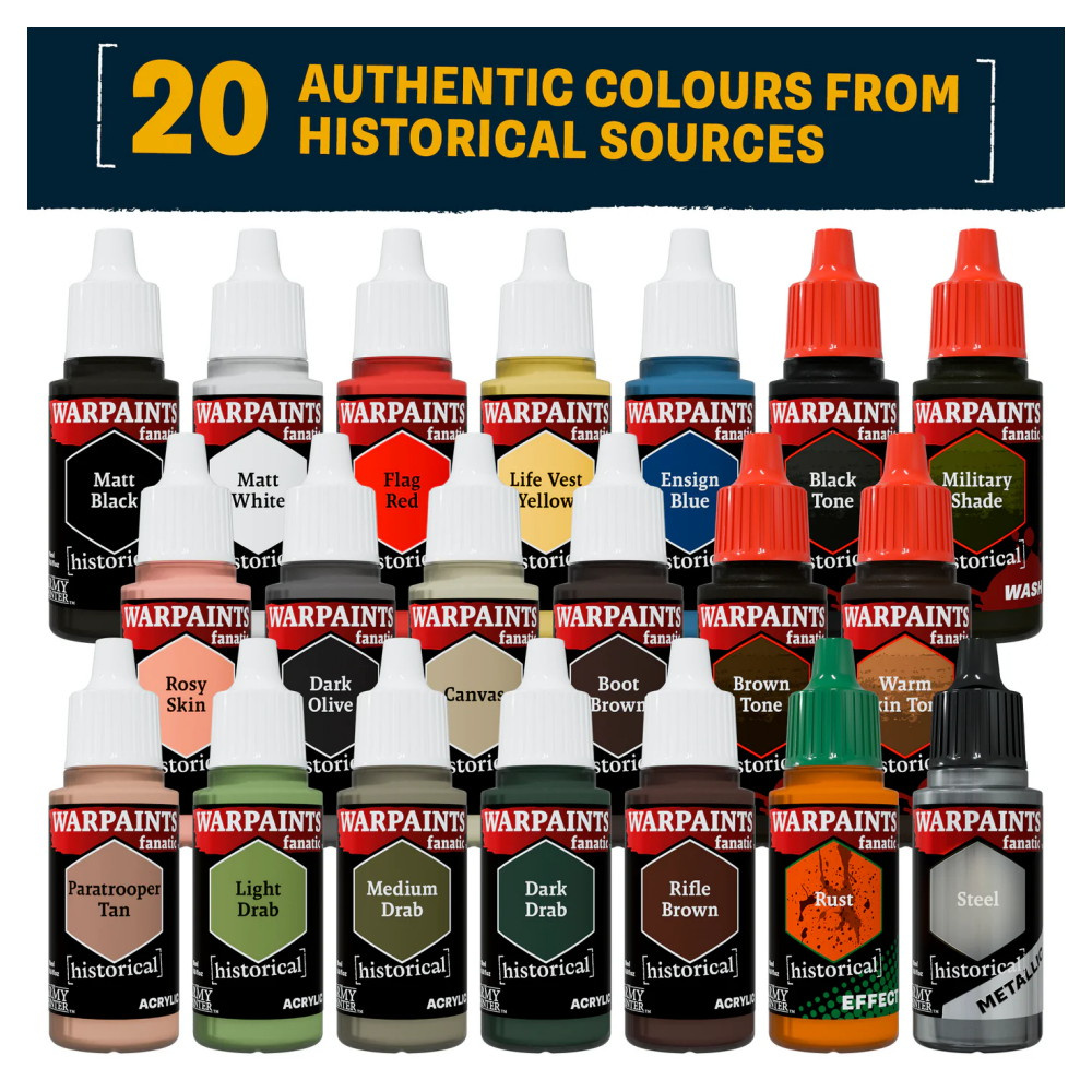 Army Painter: Historical - World War II American Paint Set