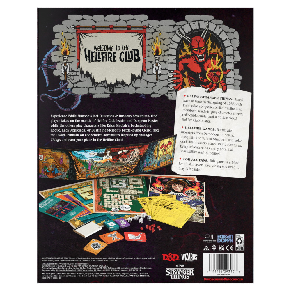 Dungeons & Dragons: Stranger Things: Welcome to the Hellfire Club